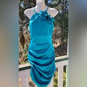 Le Chateau Vibrant Blue Dress